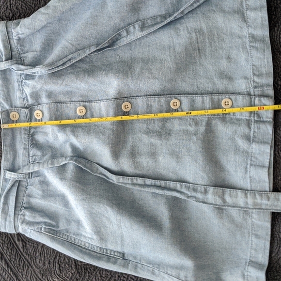 Madewell Chambray Button Down Skirt - Picture 5 of 5